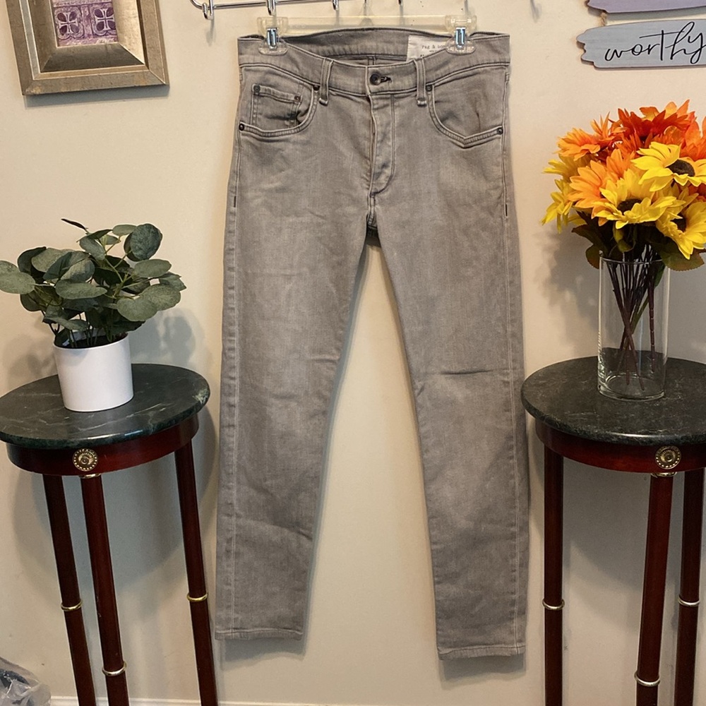 Rag & Bone NY Standard Issue Super Skinny 5 Pocket Jean Fit 0. Pre-loved.